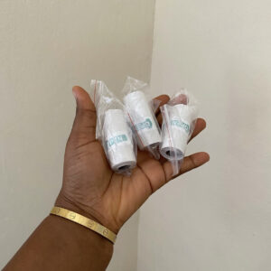 Transparent sticker for mini printer 1roll