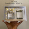 Diffuser and scented candle set