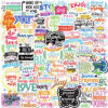 Positive affirmation Stickers (pack of 50pcs)