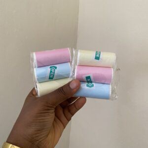Mixed coloured sticky paper( pack of 3rolls)