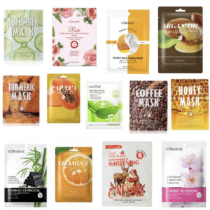 Face sheet mask (pack of 50pcs mixed)