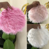 Fur rug (size 40x40cm)