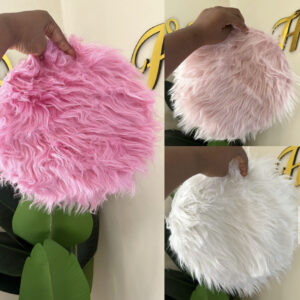 Fur rug (size 40x40cm)