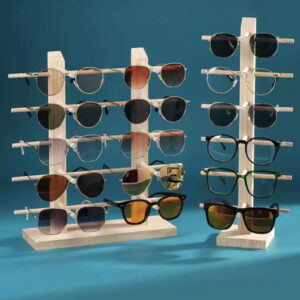 Wooden glass display stand (5in1 )