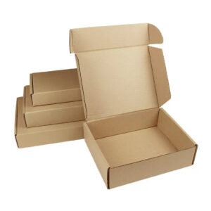 Brown packaging box