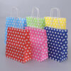 Plain Polka dot craft bag (pack of 5pcs mixed)