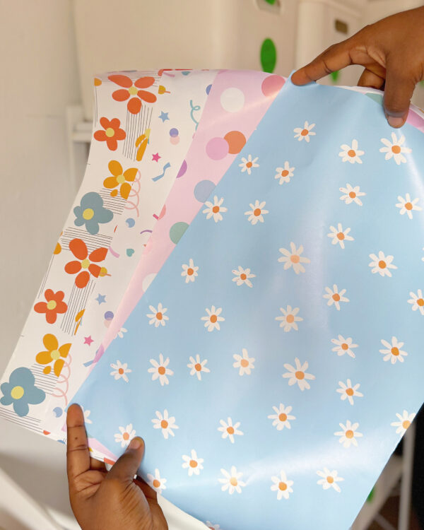 Single gift wrap (pack of 5pcs mixed)