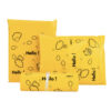 Yellow hello mailer bag (pack of 25pcs)