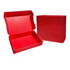 Red packaging box