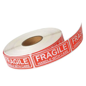Fragile sticker (pack of 50pcs)