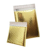Gold glossy bubble mailer (pack of 10pcs)