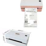 Thermal Desktop printer (printer & accessories, paper holder & free test paper)