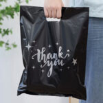 Black thank you nylon