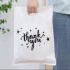 White thank you nylon (pack of 50pcs)