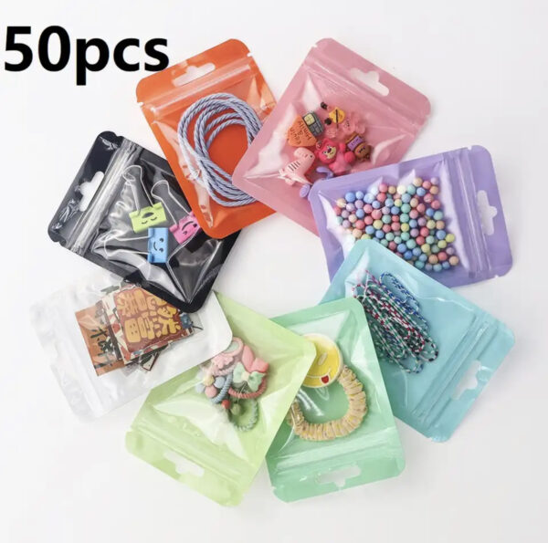 plain seal pouch mixed (pack of 50pcs)