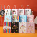 Birthday craft bag (21x16x8cm)