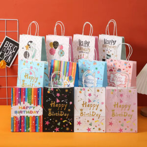 Birthday craft bag (21x16x8cm)