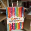 Birthday craft bag (21x16x8cm)