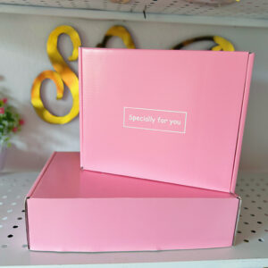 Pink Specially for you packaging box