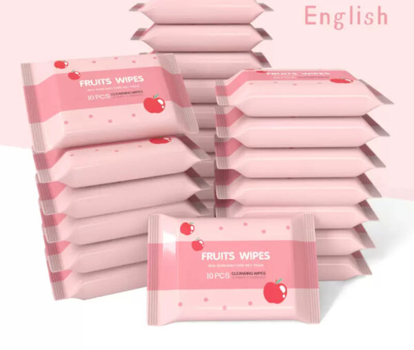 Mini face wipes