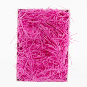 Shredded paper (pack of 100g) - deep pink