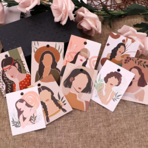 Fancy jewelry card with transparent nylon (25pcs mixed)