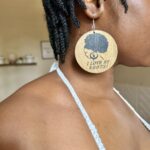 0004 Afro earrings