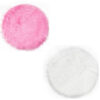Round Fur rug (size 40x40cm)