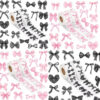 Bow tie sticker (pack of 100pcs)