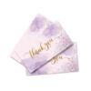 Purple thank you card (pack of 50cards)