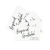 Beyond grateful thank you card (pack of 50pcs)