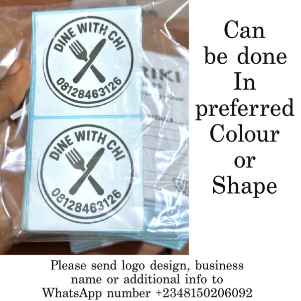 Custom sticker (50pcs)