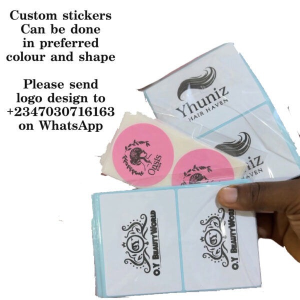 Custom sticker (50pcs)