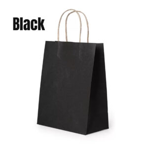 Black craft bag (small 15x8x21cm , med 21x11x27cm)