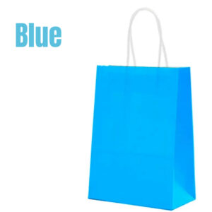 Blue craft bag(small 15x8x21cm , med 21x11x27cm)