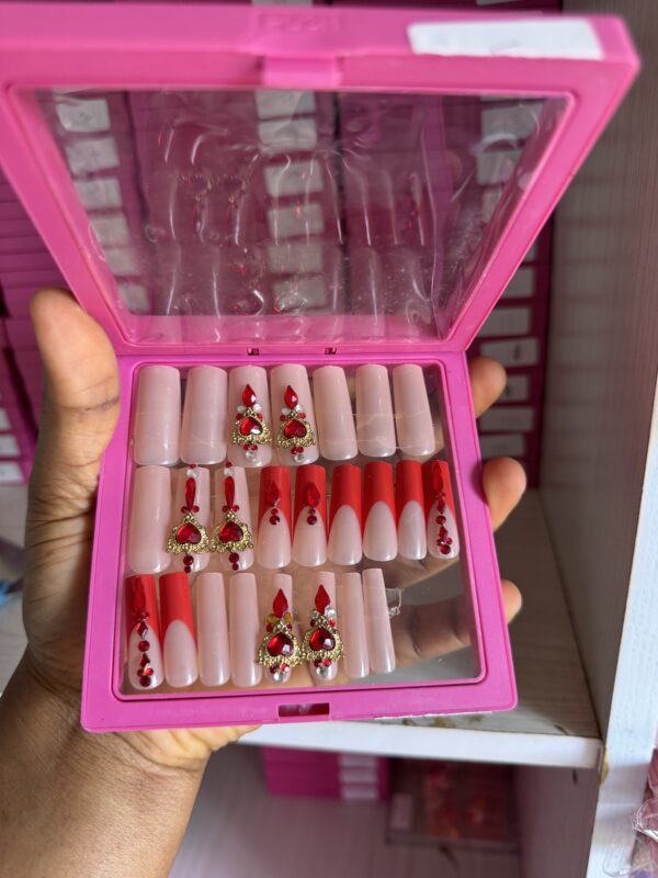 P5 (24 Press on on nail tips & installation kit)