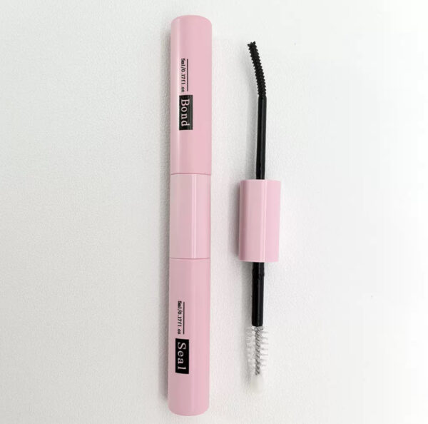 Bond and seal cluster lash glue