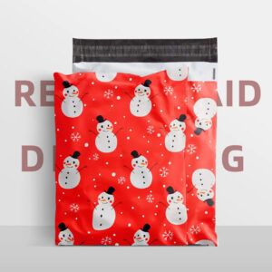 Xmas themed mailer bag (medium 25x35cm)