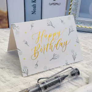 Big Birthday card (has a blank space inside for customized note)