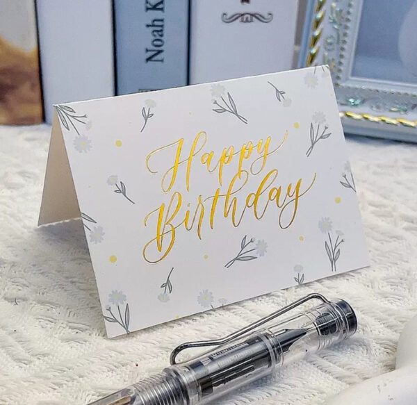 Big Birthday card (has a blank space inside for customized note)