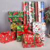 Xmas themed gift wrapping paper (50x75cm)