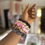 Xmas souvenir (mini scrunchies) 10pcs mixed