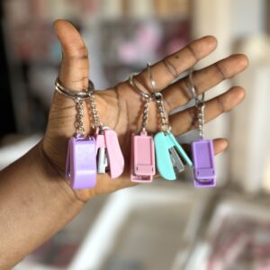 Xmas Keychain stapler souvenir (comes with 50pins)