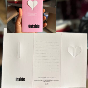 Wide love card
